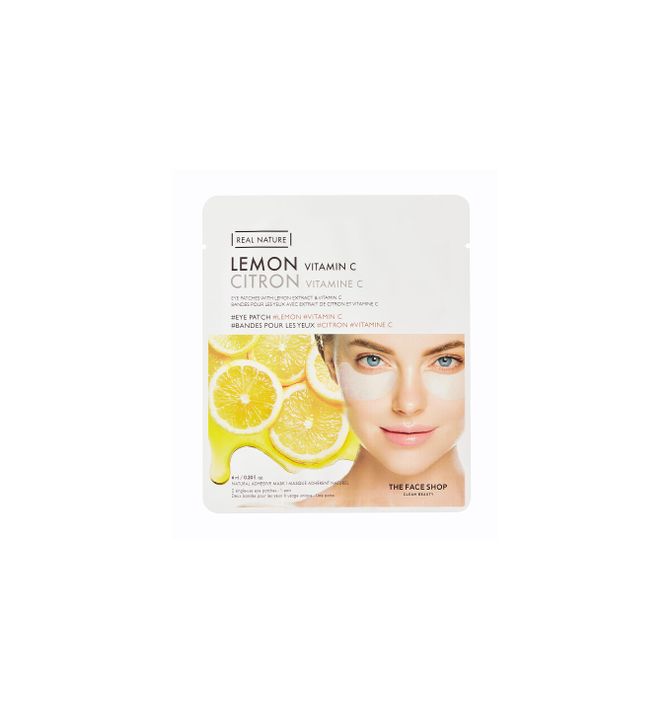 The Face Shop Real Nature Eye Patch Lemon Vitamin C