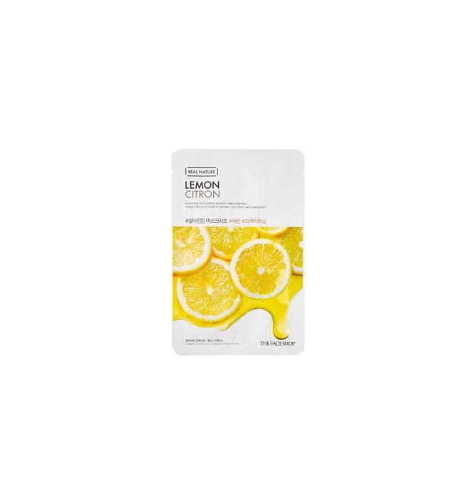 The Face Shop Real Nature Lemon Face Mask