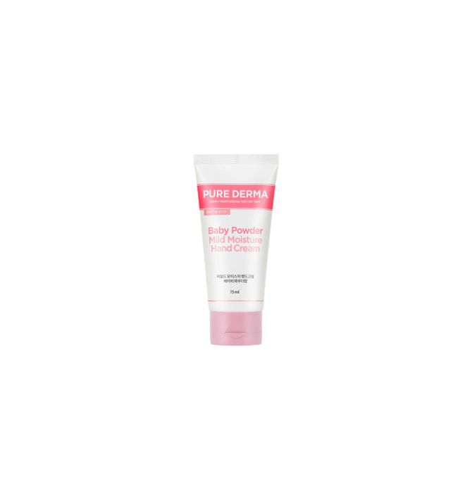 On The Body: Pure Derma Mild Moisture Baby Powder Hand Cream | Avon