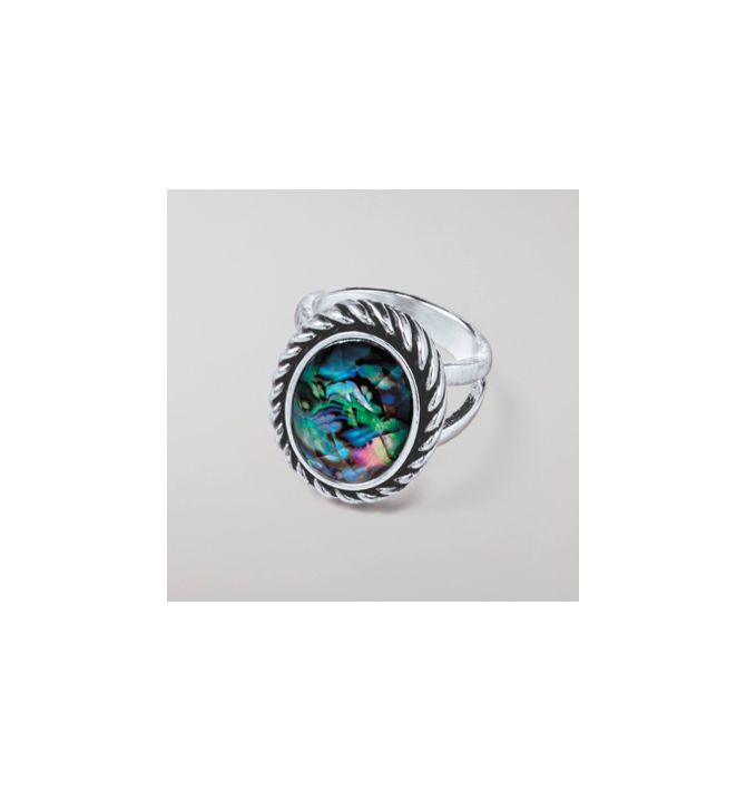 Abalone Braided Statement Ring | Avon