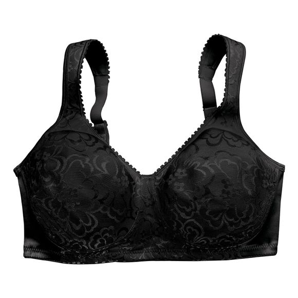 Playtex Women's Ultimate Lift and Support Wirefree Bra Black