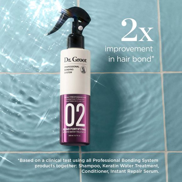 Dr. Groot Professional Bonding System Bond Fortifying 2 Keratin Water