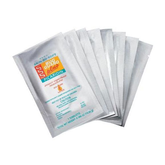 3, Skin So Soft Bug Guard authentic Plus Picaridin Towelettes