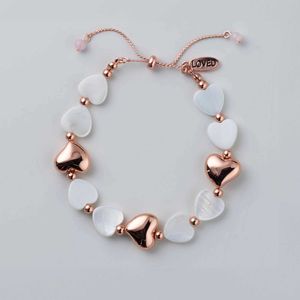 Mother-of-Pearl  Sincere Heart Bracelet