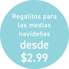 Regalitos para las medias navideñas desde $2.99